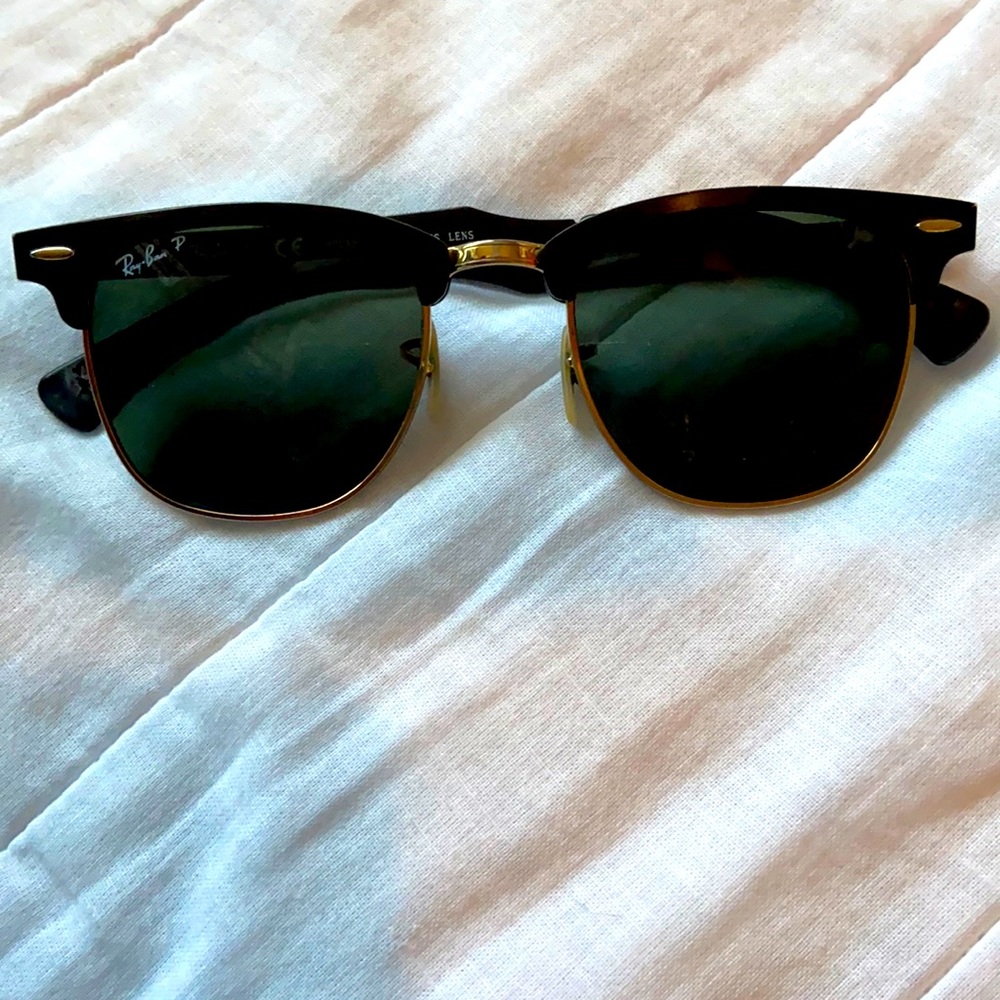 Used polarized Ray Ban sunglasses